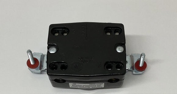 Hubbell HB67410B Locking Receptacle Black 20A 4-wire