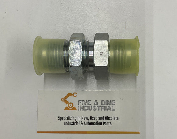 Parker 12WTX Bulkhead 37° JIC Straight Union