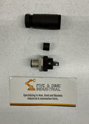 Turck BSWS 8151-0 Circular Male Field Connector U6610 5-pin, M12-3