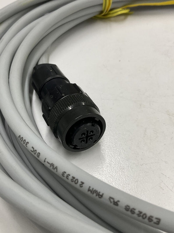 Fanuc CB4N-0WPN-0070 7-Meter Brake Motor Cable, 4-Pole, 2-Wire