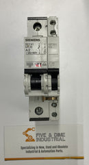 Siemens 5SY41 Circuit Breaker MCB-A2 2 Amp   w/ 5ST3010 Auxiliary Switch-1