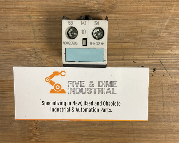 SIEMENS 3RH1911-1AA10 Auxiliary Contact Lot of 11