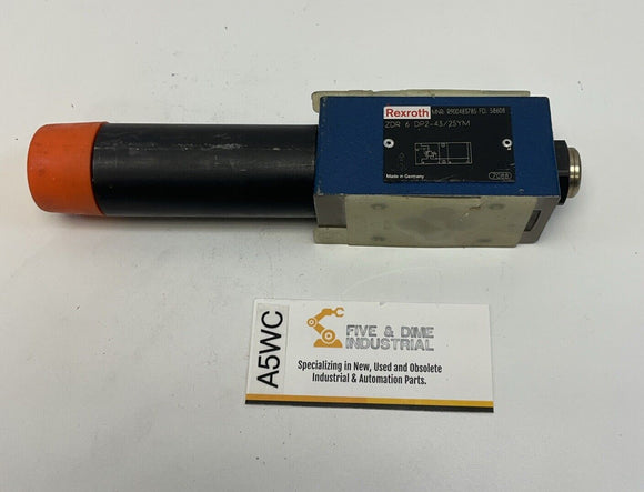 Rexroth R900483785 / ZDR6DP2-43/25YM/12 Hydraulic Pressure Reducing Valve