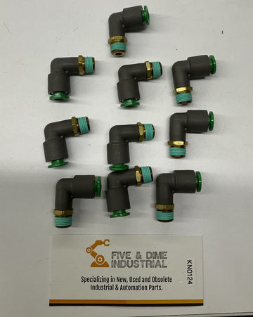 SMC KRL07-34S 90° Push-to-connect Fittings Pkg of 10