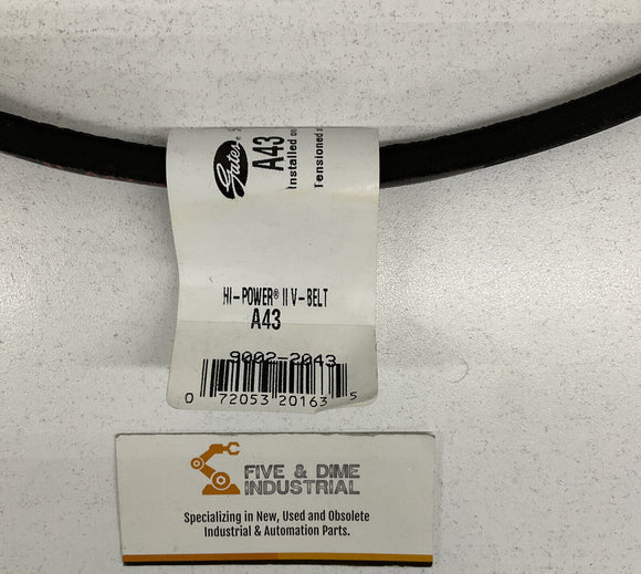 Gates Hi-Power II A43 9002-2043 V-Belt