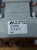 Automatic Valve 407B43S3S3 Solenoid w/ A6880-120 Base Manifold-4
