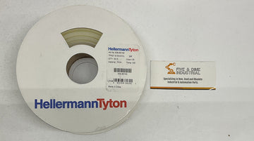 Hellermann Tyton 309-6510 Heat Shrink Tubing 3/8" 50'  Clear FN21-9.5/4.8