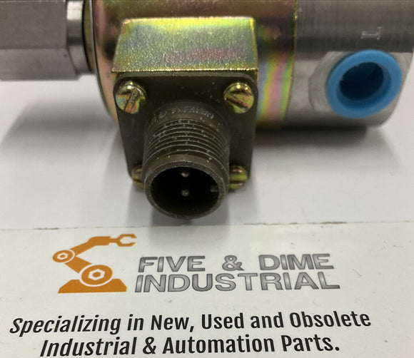 Honeywell Skinner V5D19770 3-Way Solenoid Valve 1/4" 24VDC 100 Psi