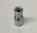 Parker 10743-8-8 Female Swivel 1/2"NPS x 1/2"ID Steel Crimp Fitting-3