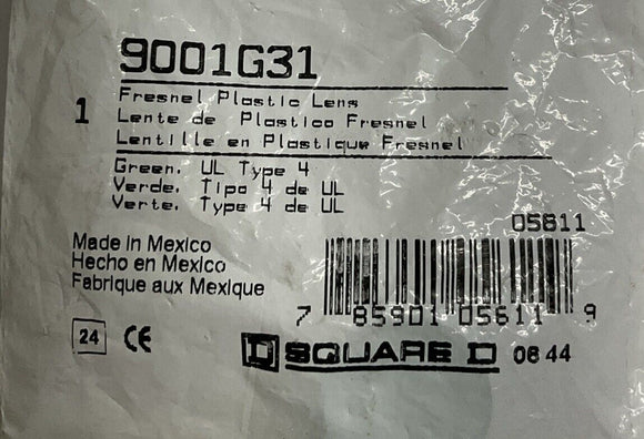 Square D  9001G Green Lens