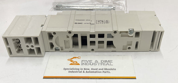SMC VQC4600-51 Solenoid Valve 5-Part 24 VDC