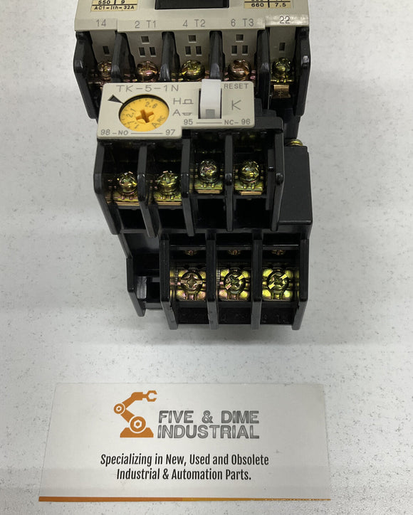 Fuji Electric SW-5-1/2E Magnetic Switch 100-110V 1.7-2.6A