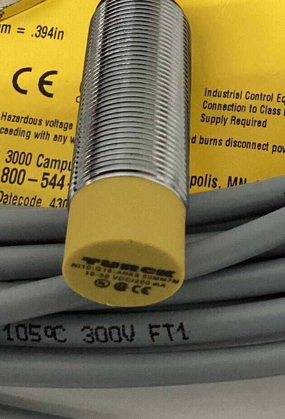 Turck Ni10-G18-ANGX 50MM-7M Proximity Sensor 10-30VDC