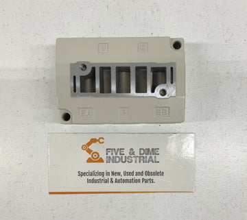 SMC SY7000-27-2T Sub-Plate SY7K-R07 (Lot of 2) - 0