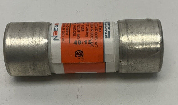 Mersen Amp-Trap AJT3-1/2, 3.5A Time Delay Dual Fuse 600V