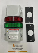 Allen Bradley 855W-G24Y3L4 Wall Mount Signal Light-4