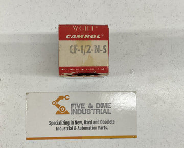 McGill CF-1/2-N-S Flat Cam Follower Slotted Head Needle Roller Bearing