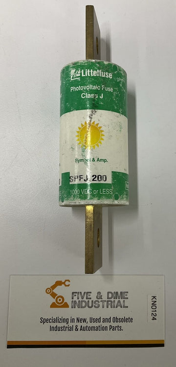 Littelfuse Spfj-200 Class J Photovoltaic Fuse 200A  1000 Vdc or Less