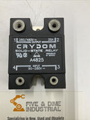 Crydom A4825 Solid State Relay Input 90-280AC, Output 280/480 Vac 25A-3