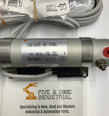 SMC CDG1UA20-50Z-H7A2L Pneumatic Cylinder w/ Reed Switch - 0