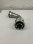 Kurt Hydraulics  C6290-32-32-W  2'' Hose ID Crimp x 2'' Code 62 Flange 90°-3