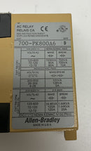 Allen Bradley 700PK800A6 Ser. D 600 VAC Contactor Relay-2