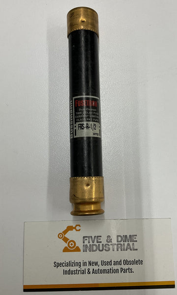 Bussmann Fusetron FRS-R-1/2  600V 1/2A Lot of 3 - 0