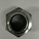 Parker 1-1/4x1 FF-S Hex Pipe Nipple 1"x1-1/4" Male NPT-2