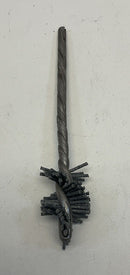 Osborn 5/8" Spiral Tube Brush 120 Grit SC .040, 1/8" Stem. Lot of 12-4