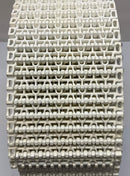 Intralox 1100 Series 5" X 25' White Flush Grid Friction Top Belt-4