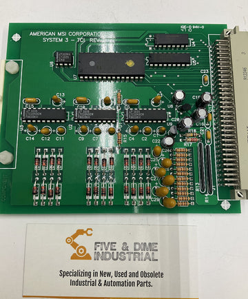 American Msi 4123168 TCI Card Rev 3 - 0