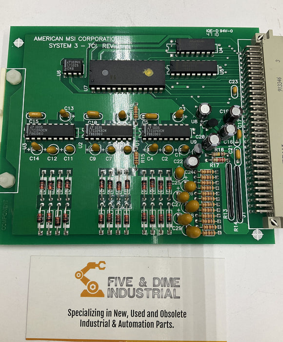 American Msi 4123168 TCI Card Rev 3