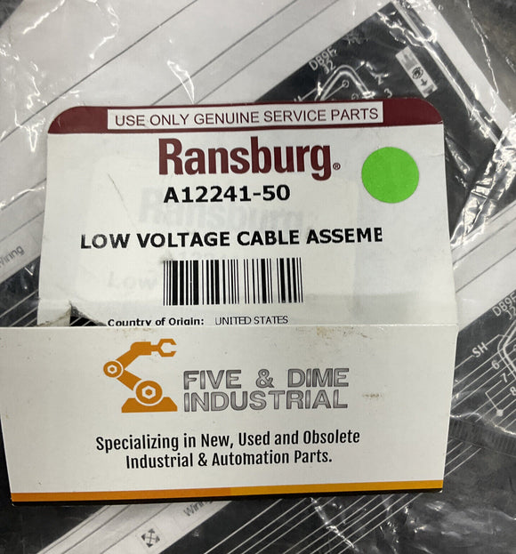 Ransburg A12241-50 Low Voltage Cable Assembly