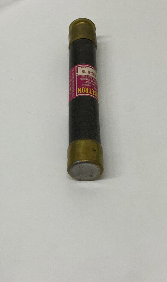 Bussmann FRS-R-15 Lot of 4  Dual Element Fuses 15 Amp