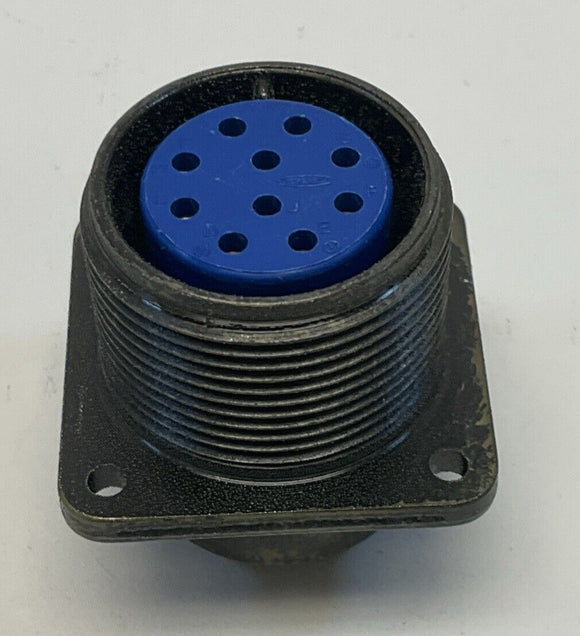 DDK DMS 10-Pin Panel Mount Receptacle Socket  Female