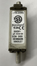 Bussmann 170L2246 63A, 660VAV Hign Speed Square Body Fuse-5