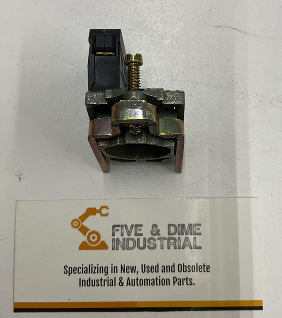 Square D Telemecanique ZB4B2101 Contact Block w/ Mount