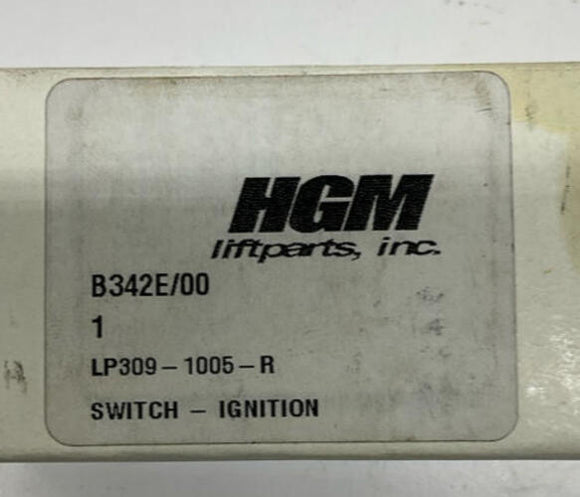 HGM LP309-1005-R Ignition Switch B342/00 w/ 2 Keys