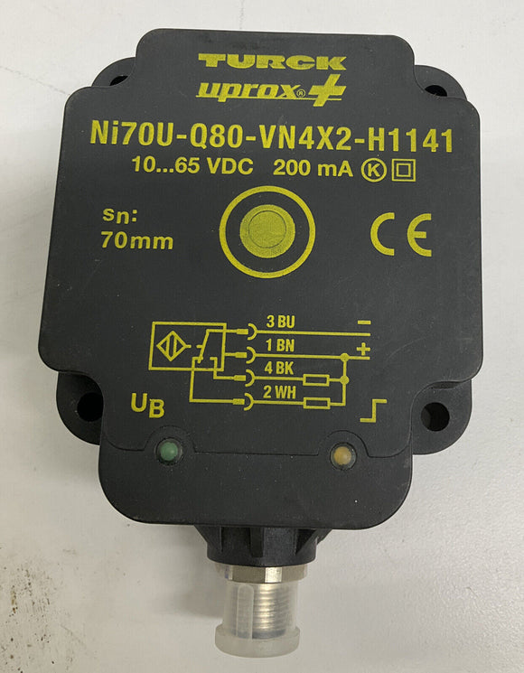 Turck BNi70U-Q80-VN4X2-H1141 Uprox Sensor