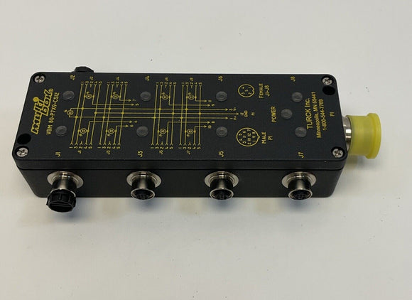 Turck VBM 80-P7X9-CS12 8-port Junction Box with M23 Multifast