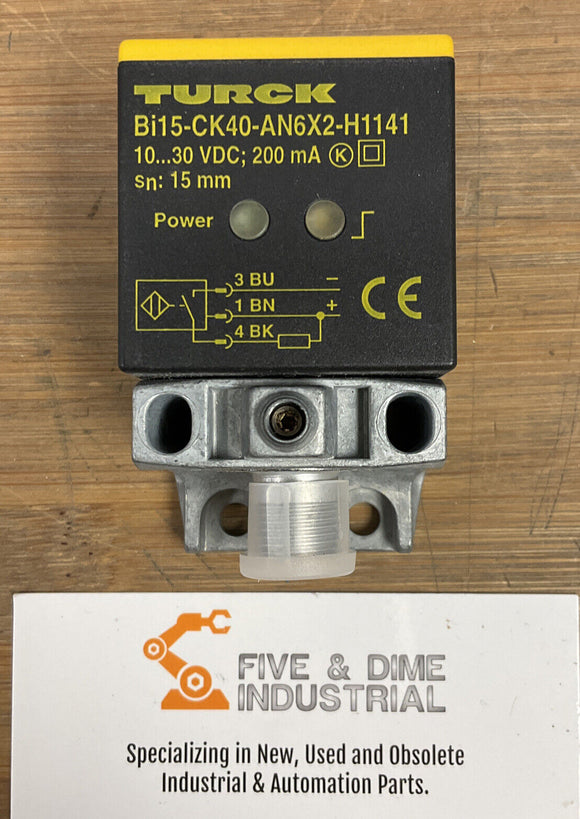 Turck BI15-CK40-AN6X2-H1141 Inductive Sensor
