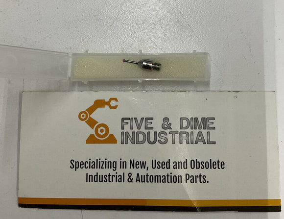 ITP THM3010049010 Carbide Stem 1mm Ruby Ball Stylus, 13.5mm Overall Length