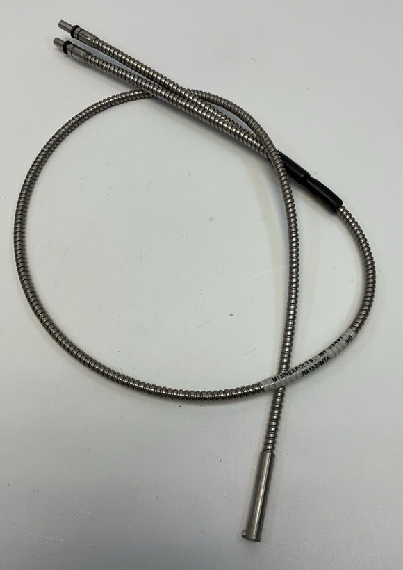 Banner BA1.53SMTA Fiber Optic Cable Glass Diffuse, 1-Meter, Angle