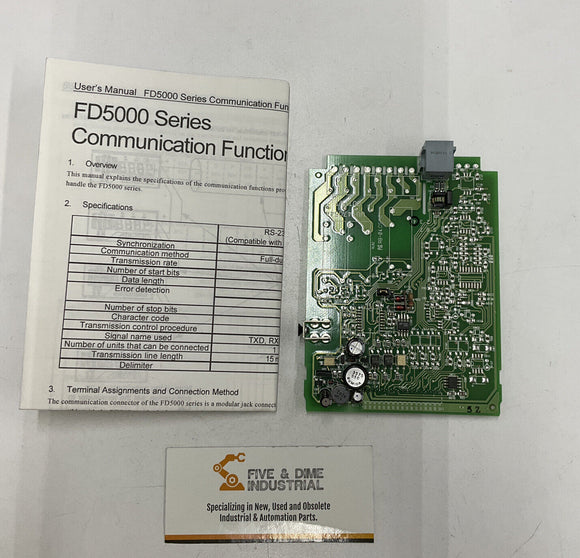 Fuji Electric YFD5004 / W-47054A Digital Meter Output PCB