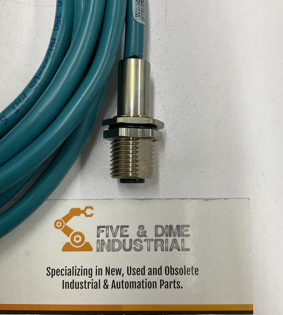 Molex Brad 1300540023 M12 Receptacle to RJ45 Plug 4 Meters