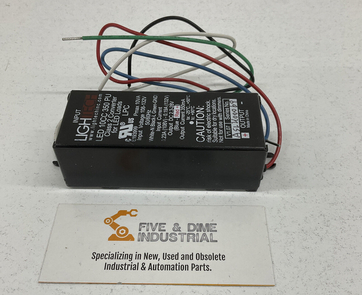 Lightech Led-10 Input 132V Output 28V Transformer | Five and Dime ...