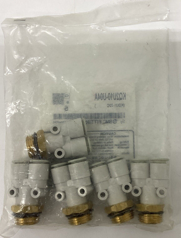SMC KQ2U10-U04A  5-Pack Splitter Y Fittings