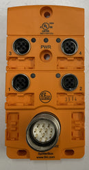 IFM Efector EBC002 Splitter Box M12 4-Ways 10-30V DC 12A-2