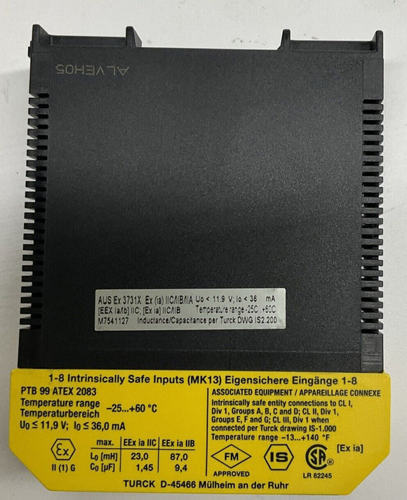 Turck Isolating Switching Amplifier 24VDC