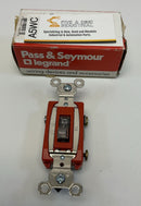 Pass and Seymour PS20AC1-CPL Single Pole Pilot AC Lighted Switch 20A-1